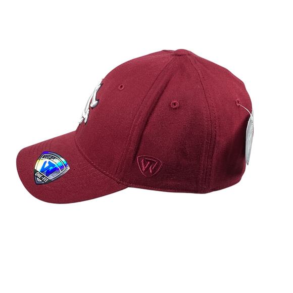 South Carolina Gamecocks Hat Cap Top of the World One Fit Scarlett Stretch New - Picture 6 of 10